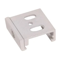 Βάση για ράγα 4 γραμμών kit 3cm λευκή