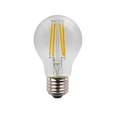 Λάμπα LED filament clear E27 A60 4W με ενδιάμεσο χρώμα φωτός 840lm & δέσμη φωτός 360°