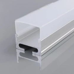 Προφίλ αλουμινίου εξωτερικό 2000x20,1x20,2° plus για εύκαμπτες ταινίες led 