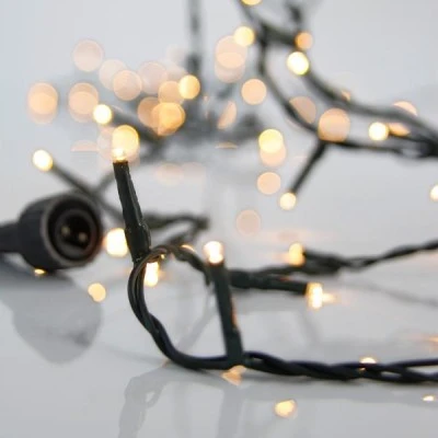 Σειρά 700 led σε θερμό φως με δυνατότητα 4 επεκτάσεων έως 2 σετ τροφοδοσία με 31v μετασχηματιστή και πράσινο καλώδιο IP44