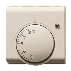 Θερμοστάτης μηχανικός WST06 3A 220V σε λευκό χρώμα IP20