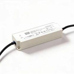Μετασχηματιστής 24V 60W IP44 για σύνδεση έως 600 LED με πράσινο καλώδιο καουτσούκ 3 m (600-09422)