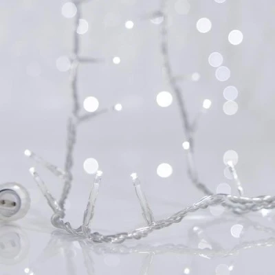 300 led λαμπάκια σε σειρά λευκό φως με 4 επεκτάσεις έως 3 σετ, 31v μετασχηματιστή & διάφανο pvc καλώδιο IP44 300 led λαμπάκια σε σειρά λευκό φως με 4 επεκτάσεις έως 3 σετ, 31v μετασχηματιστή & διάφανο pvc καλώδιο IP44