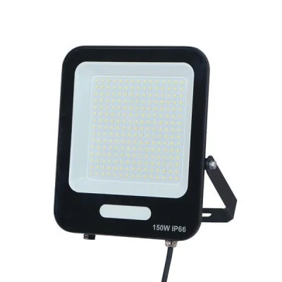 Προβολέας led smd 150w 4000Κ ενδιάμεσο φως μαύρο χρώμα 18000lm στεγανός ip66 plus
