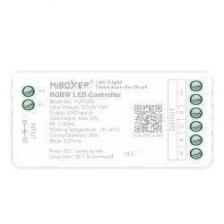 Ασύρματο controller RGBW RF 12-24V 6A max 288W IP20 για led ταινίες