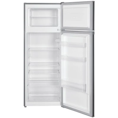 Ψυγείο δίπορτο 206lt 55x56x143cm DF2-28N-5 ενεργειακή κλάση E Inox 