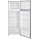 Ψυγείο δίπορτο 206lt 55x56x143cm DF2-28N-5 ενεργειακή κλάση E Inox 