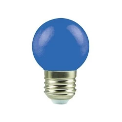 Λάμπα led σφαιρική G45 1,8W Ε27 μπλε χρώμα 175-265V IP20