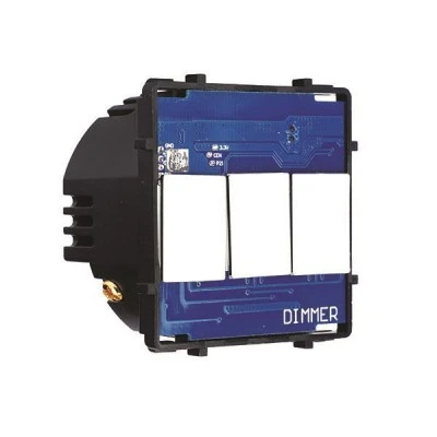 Smart wifi L+N modular ροοστάτης dimmer αφής 500W 60x60x35mm