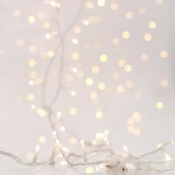 Κουρτινα 480 led θερμό λευκό χρώμα φωτός με 4 επεκτάσεις έως 3 σετ διάφανο pvc καλώδιο & διάσταση 300x300cm, 20 lines x 24 led IP44