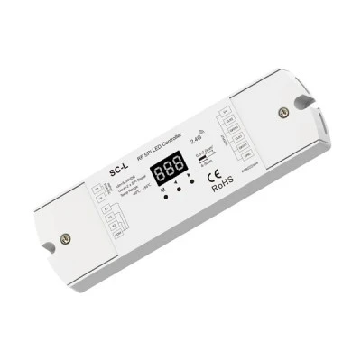 Controller SPI RF pixel ελεγκτής SC-L 2 εξόδων 5-24VDC IP20 για έλεγχο ταινιών LED