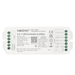 Ασύρματο RF controller RGB+CCT 20A 12-48VDC για led ταινίες έως 960W IP20