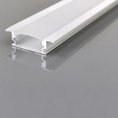 Προφίλ χωνευτό 2000x16,7x6,5mm 90° λευκό plus IP44 Προφίλ χωνευτό 2000x16,7x6,5mm 90° λευκό plus IP44