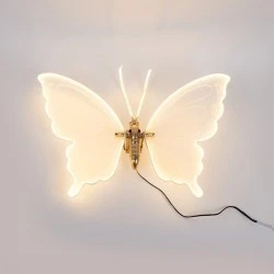 Πεταλούδα φωτιζόμενη 40cm με 120 led/m σε θερμό λευκό φως με 24v μετασχηματιστή & προέκταση 3m IP44 Πεταλούδα φωτιζόμενη 40cm με 120 led/m σε θερμό λευκό φως με 24v μετασχηματιστή & προέκταση 3m IP44