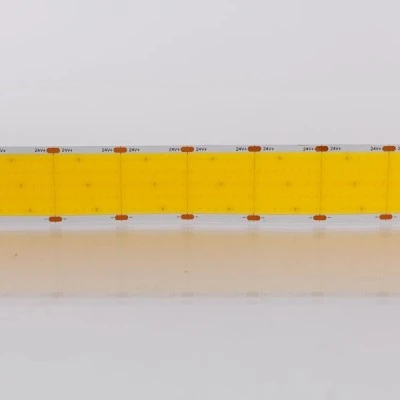 Ταινία led cob αυτοκόλλητη 8mm 10m 10W 24V ψυχρό φως 6500K 312l/m με δυνατότητα κοπής IP20 PRO