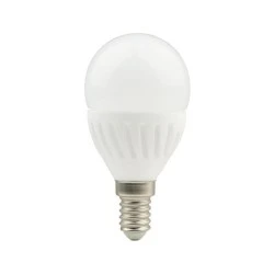 Λάμπα LED E14  σφαιρική 7,1W 6500Κ ψυχρό χρώμα φωτός 1000lm  με κεραμική βάση 175-265V