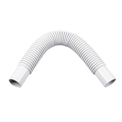 Eurolamp εύκαμπτη γωνία σπιράλ Φ32 RAL 7035 (ESM-32-PP)