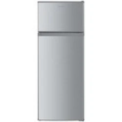 Ψυγείο δίπορτο 206lt 55x56x143cm DF2-28N-5 ενεργειακή κλάση E Inox 