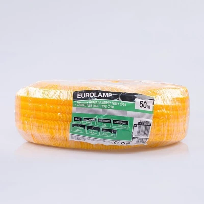 Σωλήνας σπιράλ ελαφρού τύπου 320N Φ20 halogen free RAL 1023
