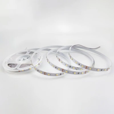 Ταινία led 5μ 4,8W 24V ενδιάμεσο λευκό φως 4000K IP20 60led/m 100lm/W CRI80