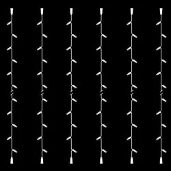 Σειρά diy με 30 led σε λευκό φως με καλώδιο καουτσούκ επεκτάσιμα και 2 κονέκτορες IP65