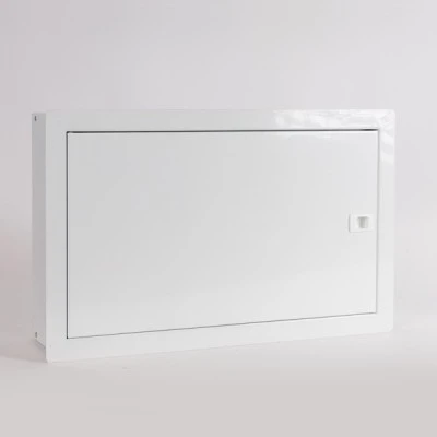 Πίνακας χωνευτός μεταλλικός 1x24 θέσεων ip30