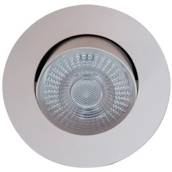 Σποτ χωνευτό κινητό led PLUS 3W/5W/7W 3CCT Φ90mm IP20 λευκό