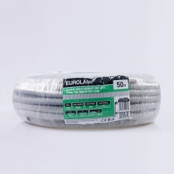 Eurolamp σωλήνας σπιράλ μεσαίου τύπου 750N Φ20 halogen free fire resistant RAL 7035 (HF3 020)