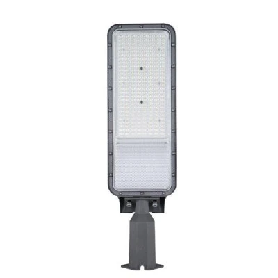 Φωτιστικό δρόμου led smd 160-265V 150W σε ψυχρό φως 6500Κ 18000lm IP66 plus γκρι χρώμα