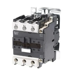 Ρελέ ισχύος 4kw με 3P βοηθητικές επαφές 1NO+1N και τάση πηνίου 230VAC 50/60hz GACIA