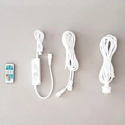 SYNCHRONOUS RGBW LED CONTROLLER & ΤΗΛΕΧΕΙΡΙΣΤΗΡΙΟ, ME 5 ΕΠΕΚΤΑΣΕΙΣ ΕΩΣ 1000 LED, ΠΡΟΕΚΤΑΣΗ ΠΑΡΟΧΗΣ 1.5M IP44 
