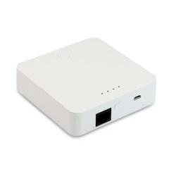 Πύλη zigbee 3.0  με θύρα ethernet για σύνδεση μέχρι 100 συσκευών 92x92x27mm
