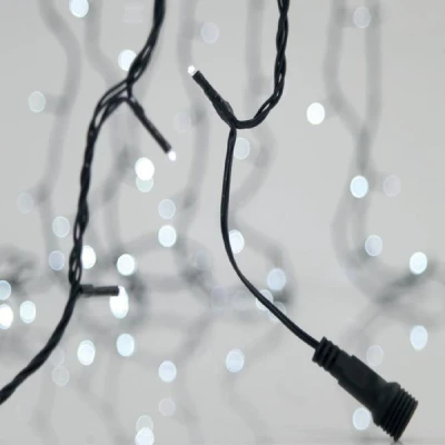 300 led λαμπάκια σε σειρά λευκό φως με 4 επεκτάσεις έως 3 σετ, 31v μετασχηματιστή & πράσινο pvc καλώδιο IP44 300 led λαμπάκια σε σειρά λευκό φως με 4 επεκτάσεις έως 3 σετ, 31v μετασχηματιστή & πράσινο pvc καλώδιο IP44