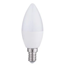 Λάμπα Led κεράκι 2,9W E14 ενδιάμεσο φως 4000k 470lm 175-265v "pro" Λάμπα Led κεράκι 2,9W E14 ενδιάμεσο φως 4000k 470lm 175-265v "pro"