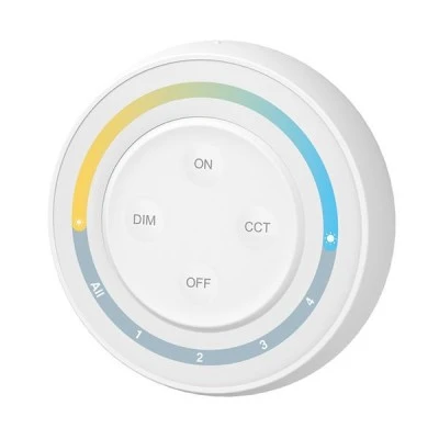 Ασύρματο χειριστήριο τοίχου RF dimmer με 4 κανάλια για μονόχρωμες ταινίες led