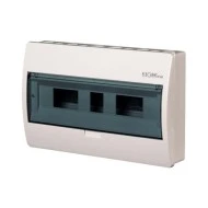 Πίνακας εξωτερικός πλαστικός ELEGANΤ 1x18 (pe+n) IP40 400V με πόρτα