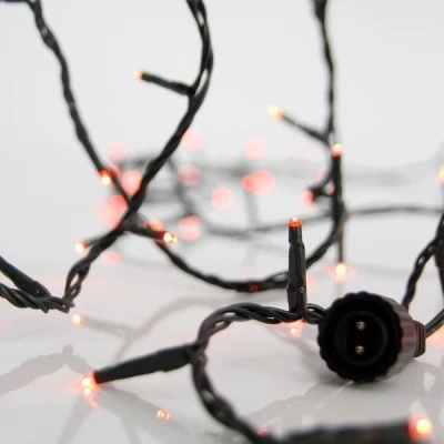 100 led σε σειρά με κόκκινο χρώμα φωτός & τροφοδοσία ρεύματος 4 επεκτάσεις έως 3 σετ, πράσινο καλώδιο IP44 100 led σε σειρά με κόκκινο χρώμα φωτός & τροφοδοσία ρεύματος 4 επεκτάσεις έως 3 σετ, πράσινο καλώδιο IP44