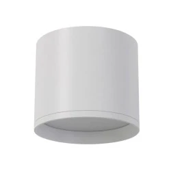 Σποτ επίτοιχο LED αλουμίνιου σε λευκό χρώμα 16W με δυνατότητα επιλογής απόχρωσης φωτός 3CCT d120xh86cm