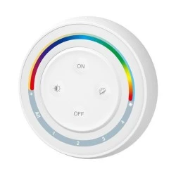 Ασύρματο χειριστήριο τοίχου RF wifi για ταινίες led rgbw με 4 κανάλια