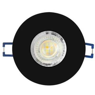 Σποτ χωνευτό στεγανό σταθερό PLUS 3/5/7W 3CCT SMD2835 IP54 Φ90mm μαύρο Σποτ χωνευτό στεγανό σταθερό PLUS 3/5/7W 3CCT SMD2835 IP54 Φ90mm μαύρο