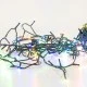 300 led σε σειρά θερμό και χρωματιστό φως λειτουργία με wifi μέσω εφαρμογής με μετασχηματιστή και πράσινο καλώδιο ip44