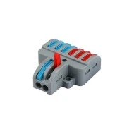 Κλέμμα αντάπτορας CMK422-4 διπολική 6 θέσεων 0,20-2,5mm 32Α 250V