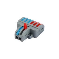 Κλέμμα αντάπτορας CMK422-4 διπολική 6 θέσεων 0,20-2,5mm 32Α 250V