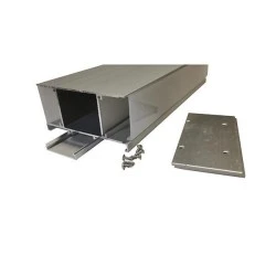 Προφίλ αλουμινίου εξωτερικό up-down IP44 2000x41x84,5 με γωνία δέσμης 90° για ταινία led 