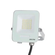 Προβολέας led smd 20W με ενδιάμεσο φως 4000k 2400lm plus λευκό χρώμα IP66 στεγανός