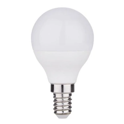 Λάμπα LED σφαιρική frosty E14 G45 4.9W με ψυχρό χρώμα φωτός 6500k 806lm IP20 300°