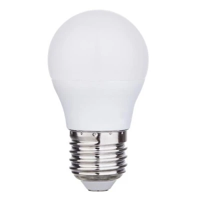 Λάμπα LED PRO σφαιρική 4,9W E27 G45 3000k θερμό χρώμα φωτός  806lm με δ΄΄εσμη φωτός 300°
