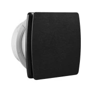 Εξαεριστήρας μπάνιου  extractor q Φ10 12W 220-240V σε μαύρο χρώμα με κλαπέ  34dB