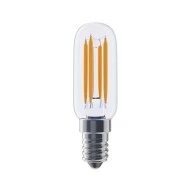 Λάμπα led filament διάφανη σωληνωτή E14 T25 220-240V 4.2W θερμό χρώμα φωτός 3000k 470lm 