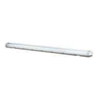 Φωτιστικό βιομηχανικού τύπου με λάμπα LED TUBE 48W 2x1.50m ενδιάμεσο χρώμα φωτός 5280lm με μήκος 1572mm 
